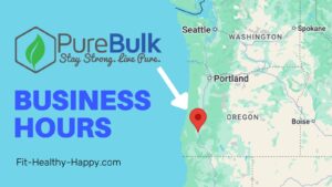 What Are PureBulk's Hours of Operation?